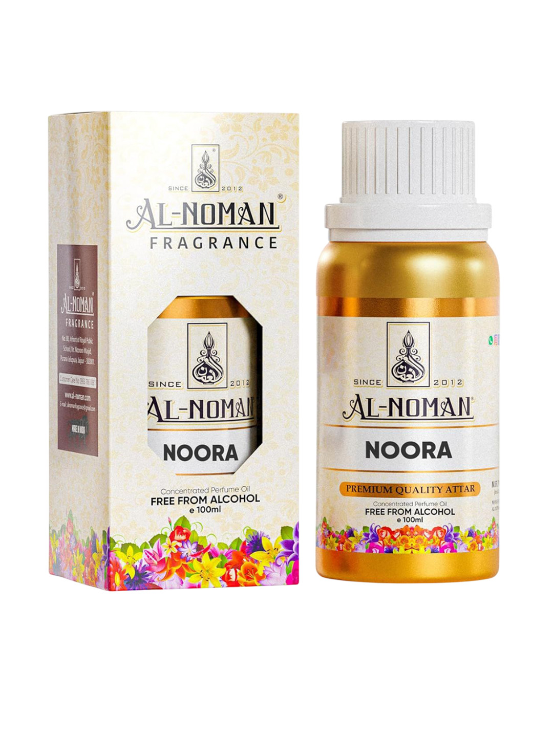 AL NOMAN FRAGRANCES Noora Long Lasting Attar- 100 ml