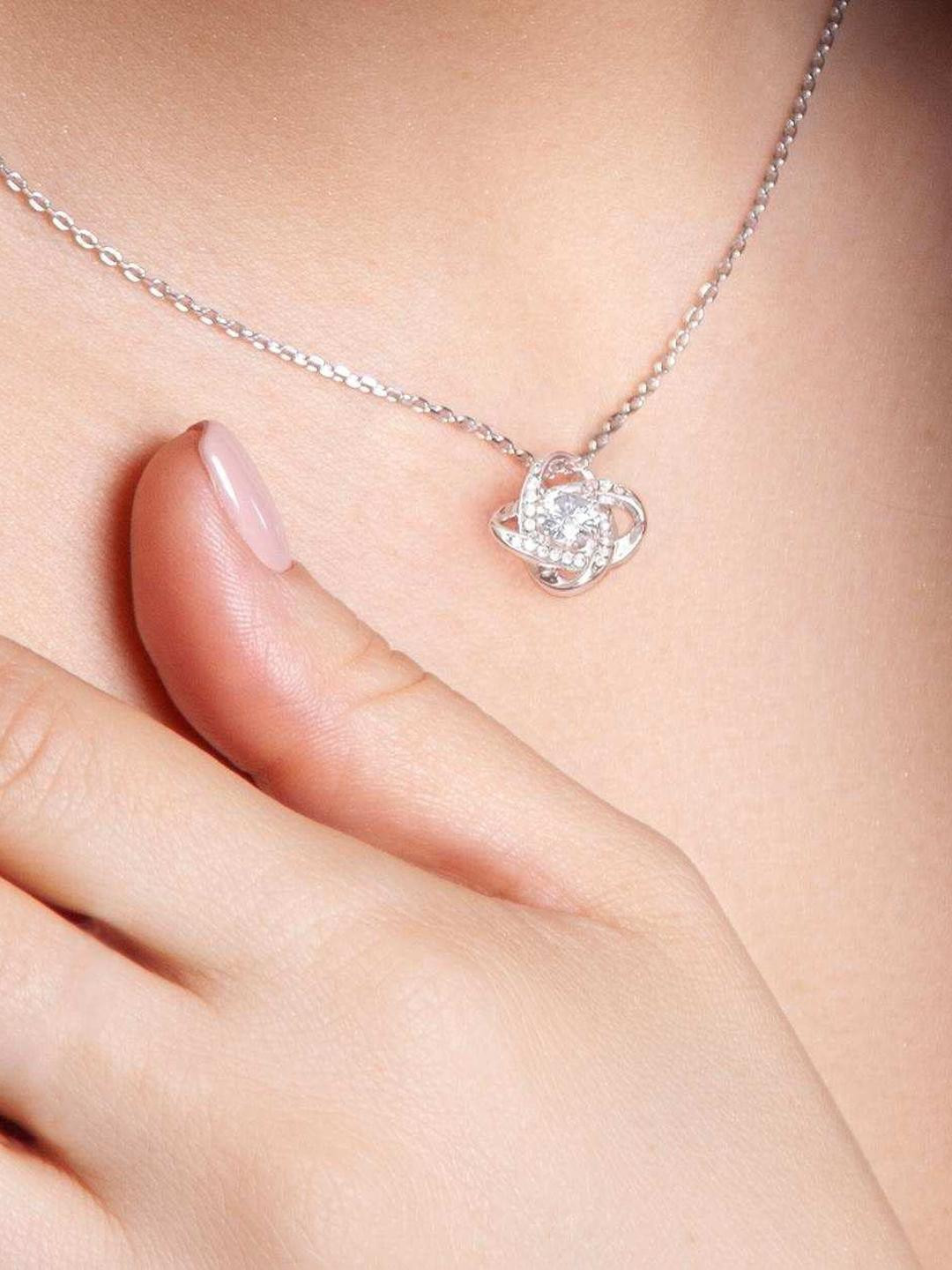 Sterling Silver Gift To My Nana Love You | Necklace to Gift Women & Girls | With Certificate of Aut