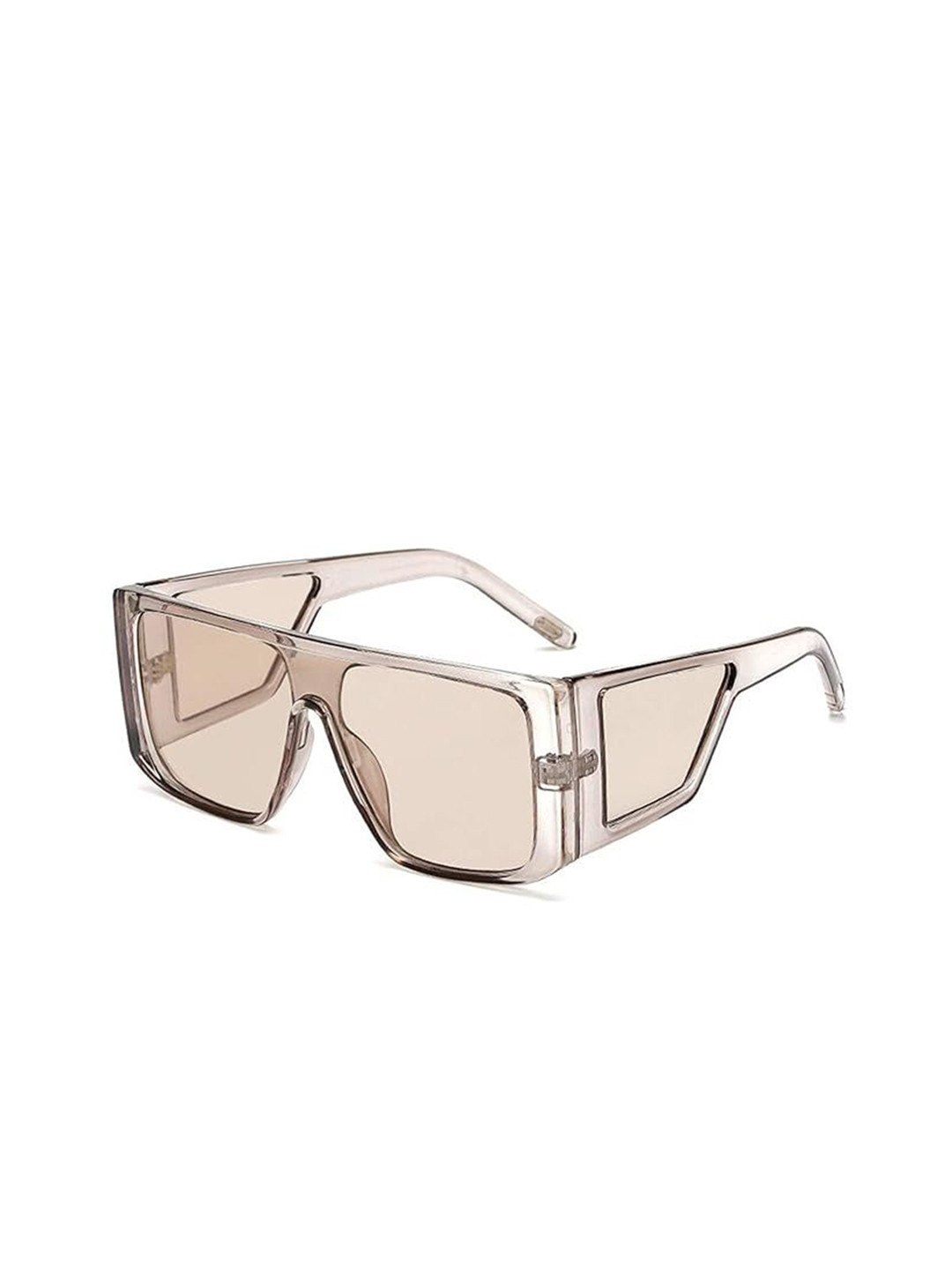 AUGEN Unisex Square with with UV Protected Lens Sunglasses VI-SG-99-Light-Brown