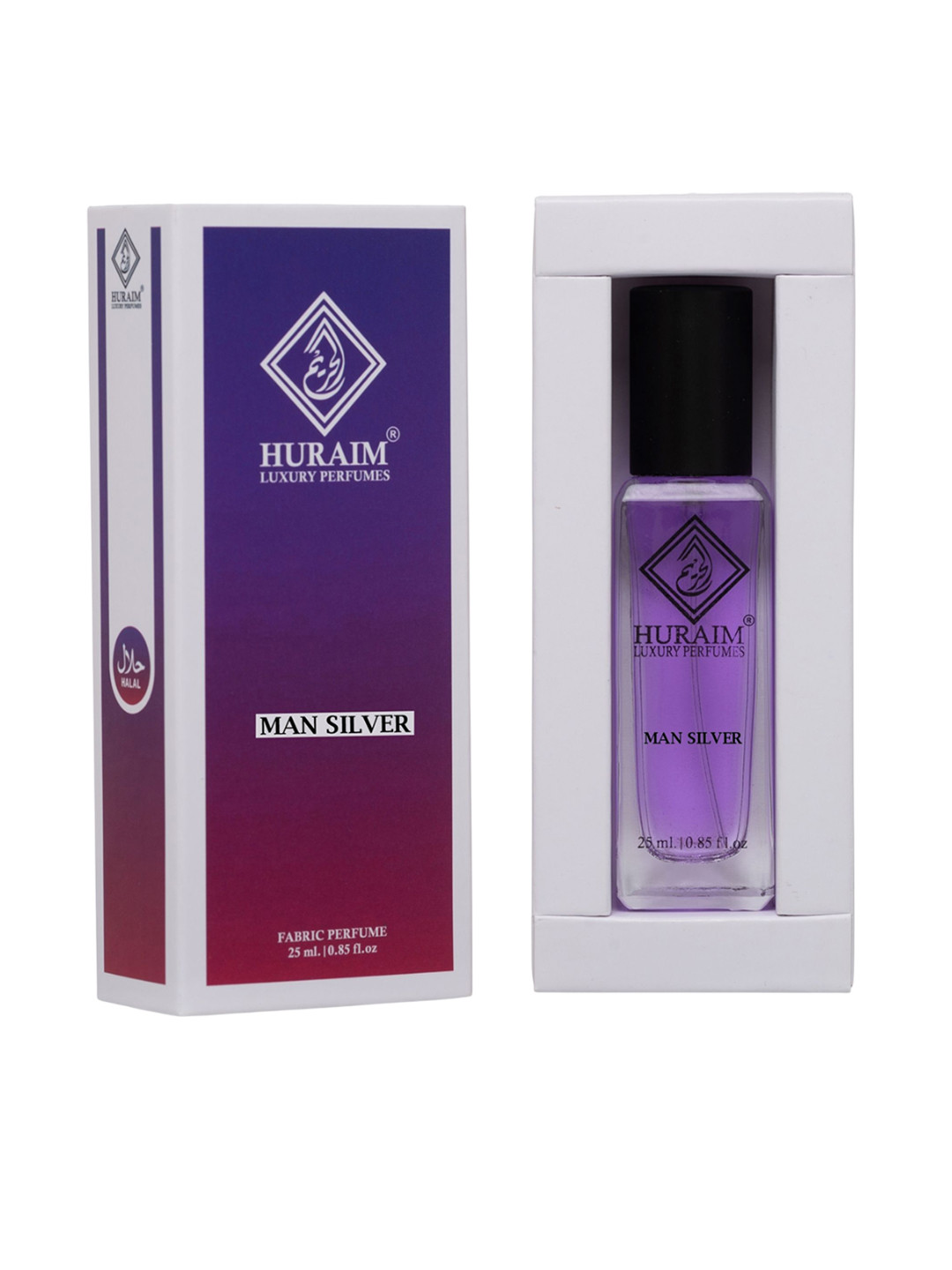 HURAIM Man Silver Long Lasting Perfume - 25 ml