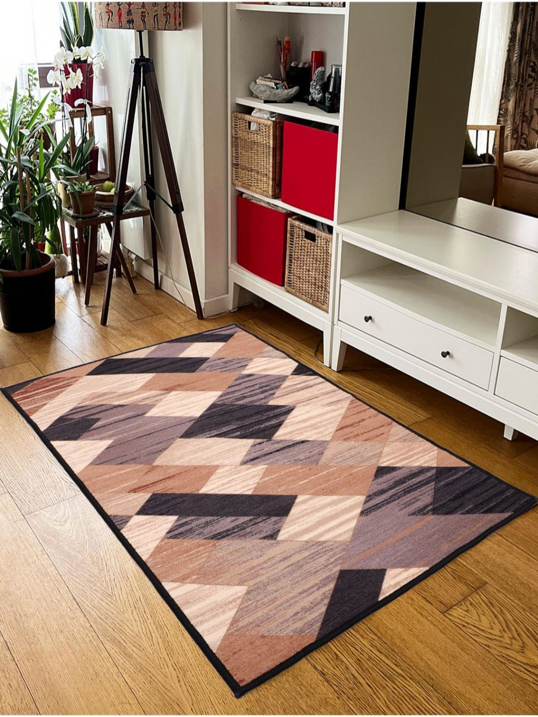 MODEFE Geometric Anti-Skid Carpet