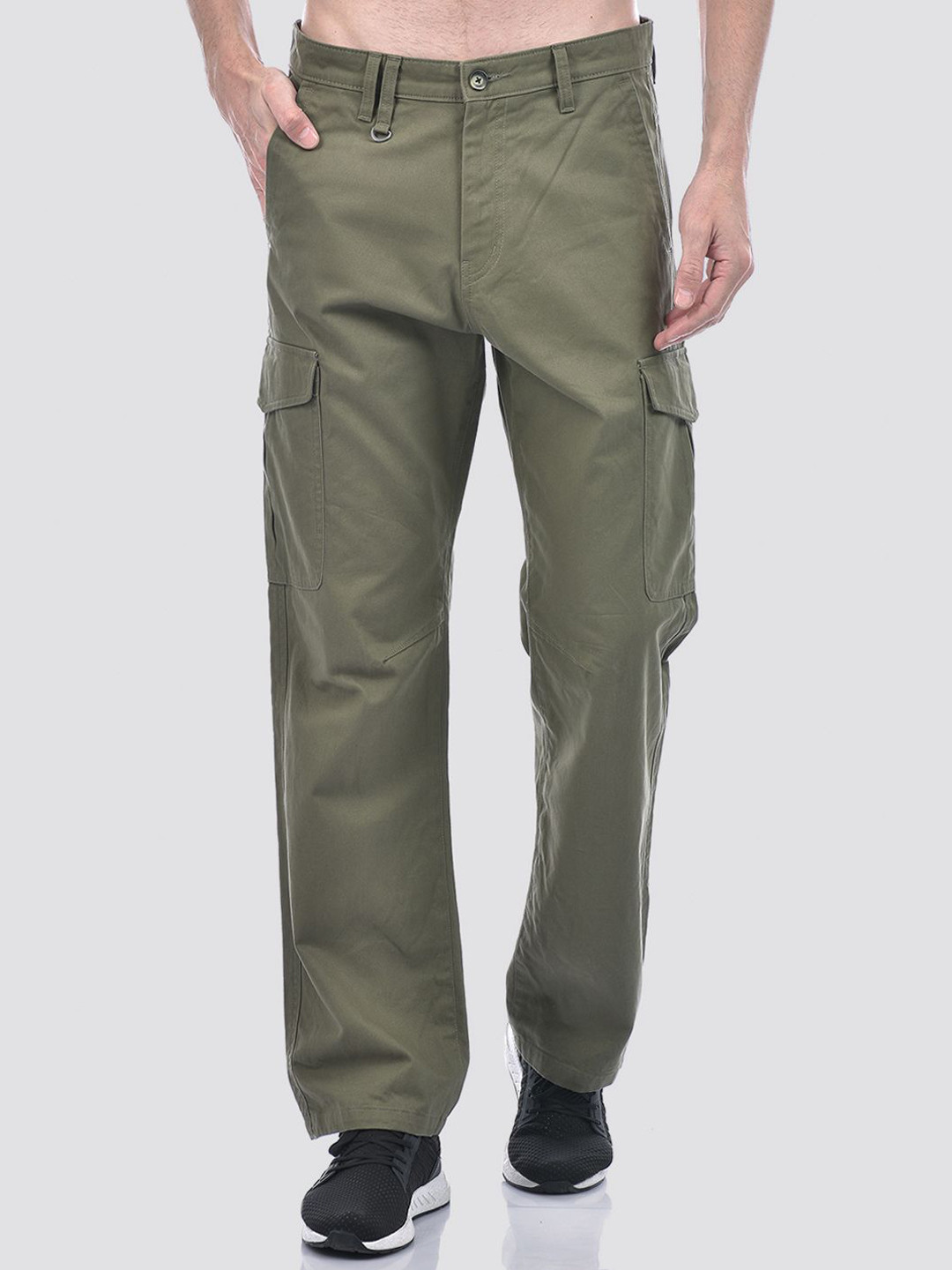 Numero Uno Men Relaxed Fit Cargos Trousers