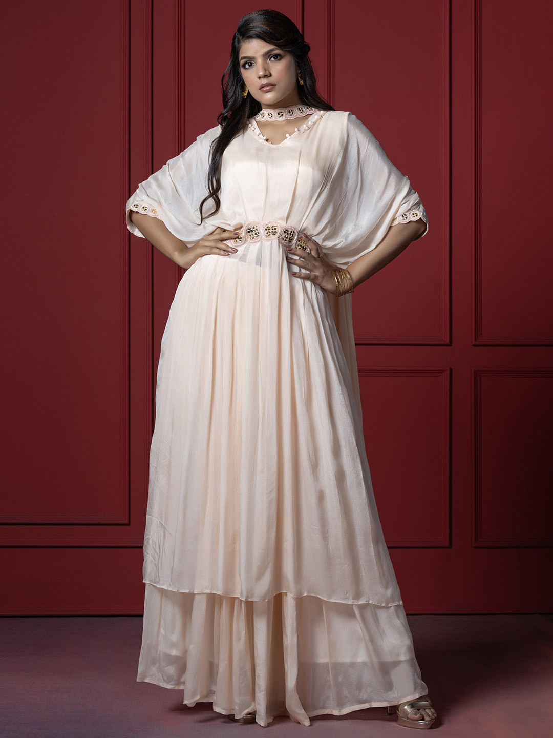 GloballyRonakRBafna Top & Palazzo With Tunic & & Dupatta