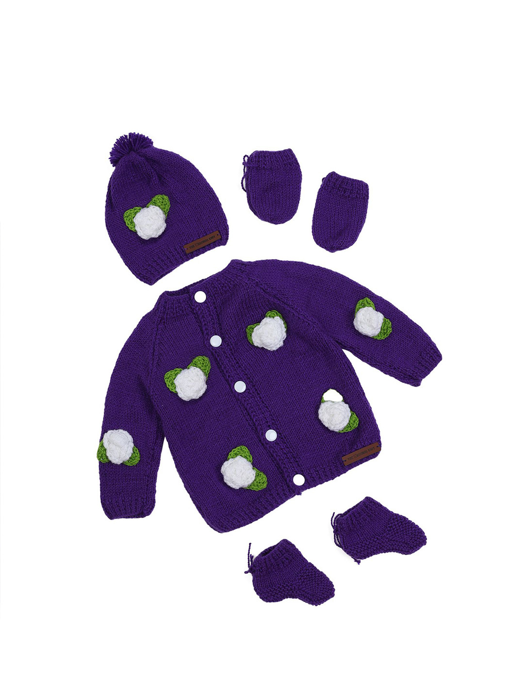 The Original Knit Embroidered Baby Apparel Gift Set