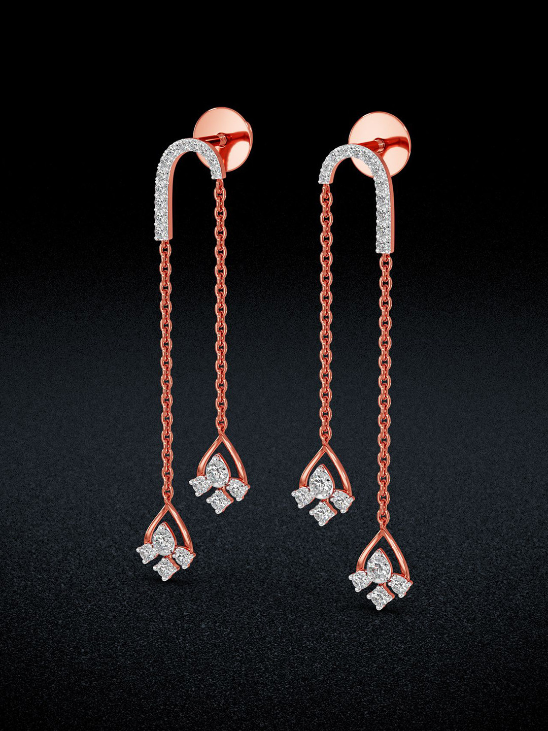 Joyalukkas Rustling Leaf Diamond Earring