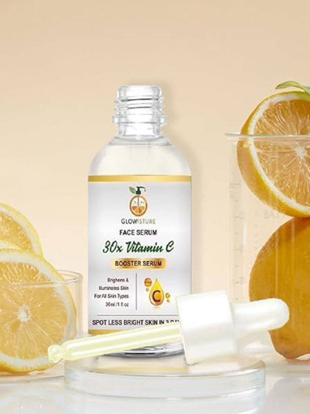 GLOWISTURE Vitamin C Face Serum With Niacinamide - 30 ml