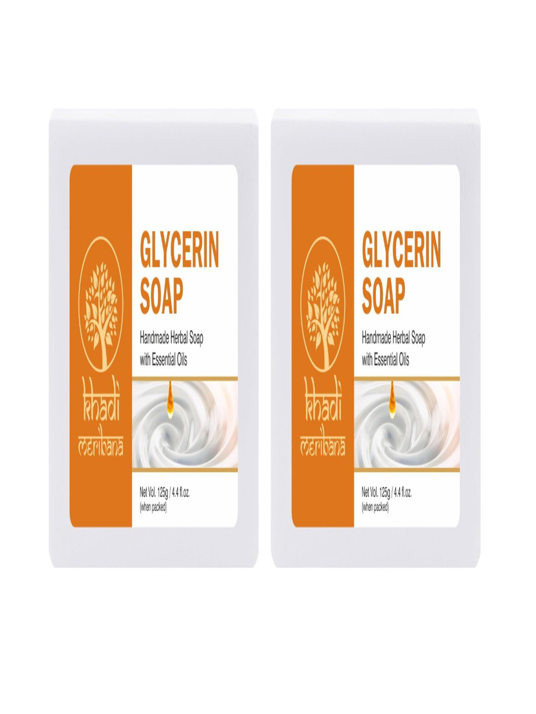 meribana Set Of 2 Glycerine Soap- 125 g Each