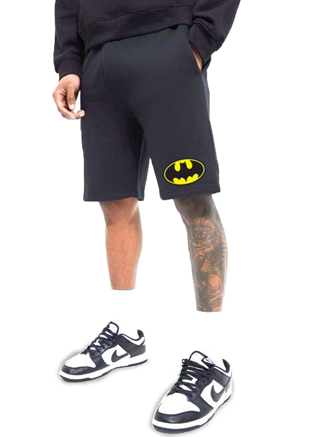 SCROTT FITNESS Men Brand Logo Printed Regular Fit Mid-Rise Sports Shorts