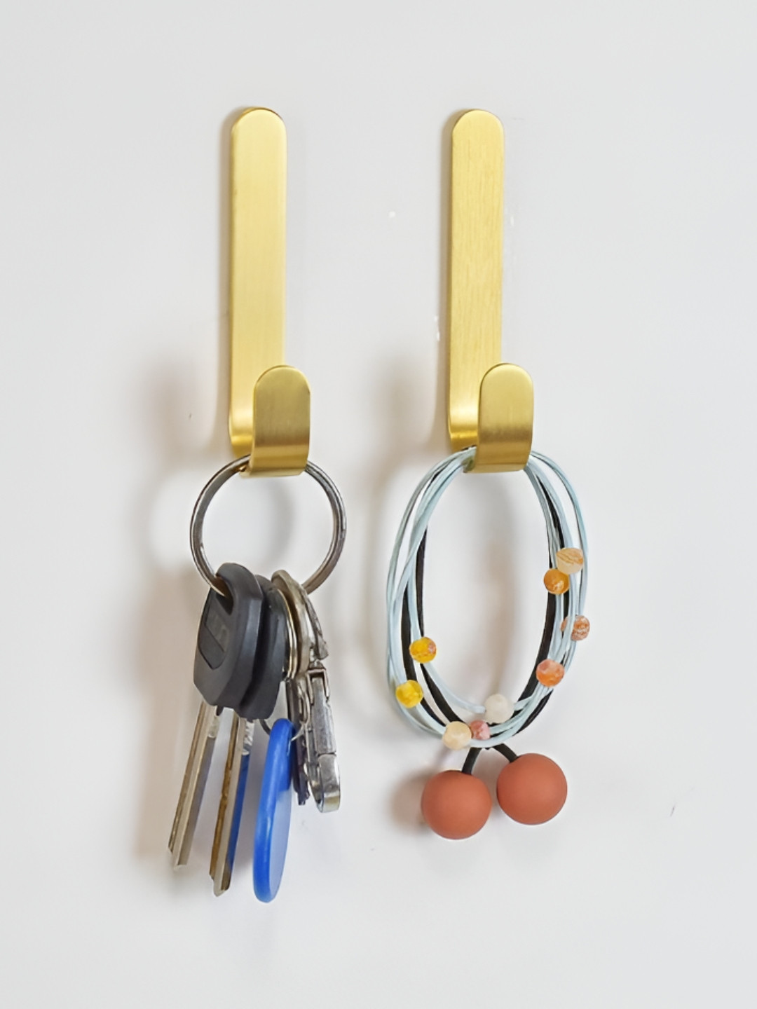 upkaranwale 2Pc Yellow Clothes Hooks