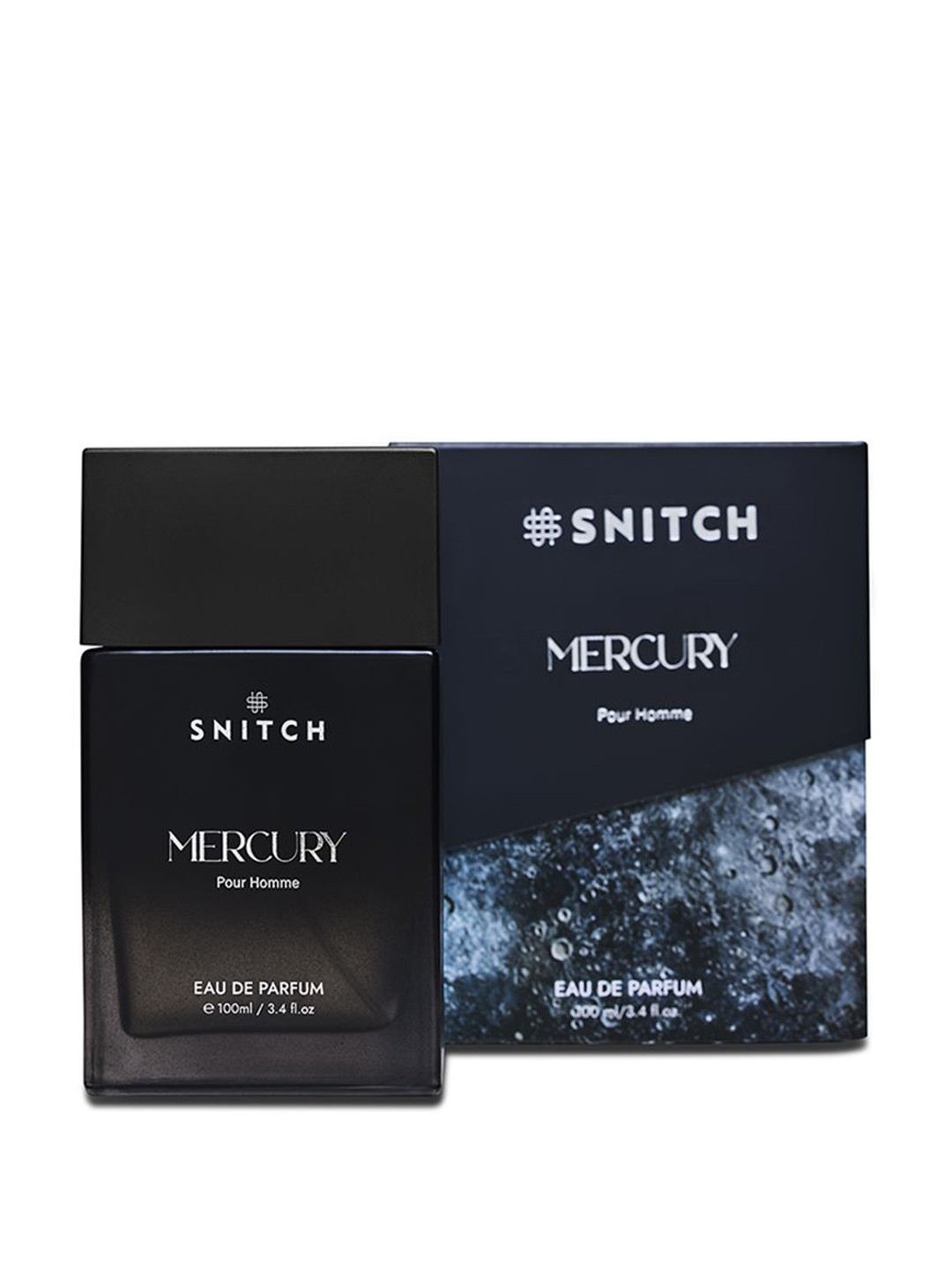 Snitch Men Mercury Long Lasting Eau De Parfum - 100 ml