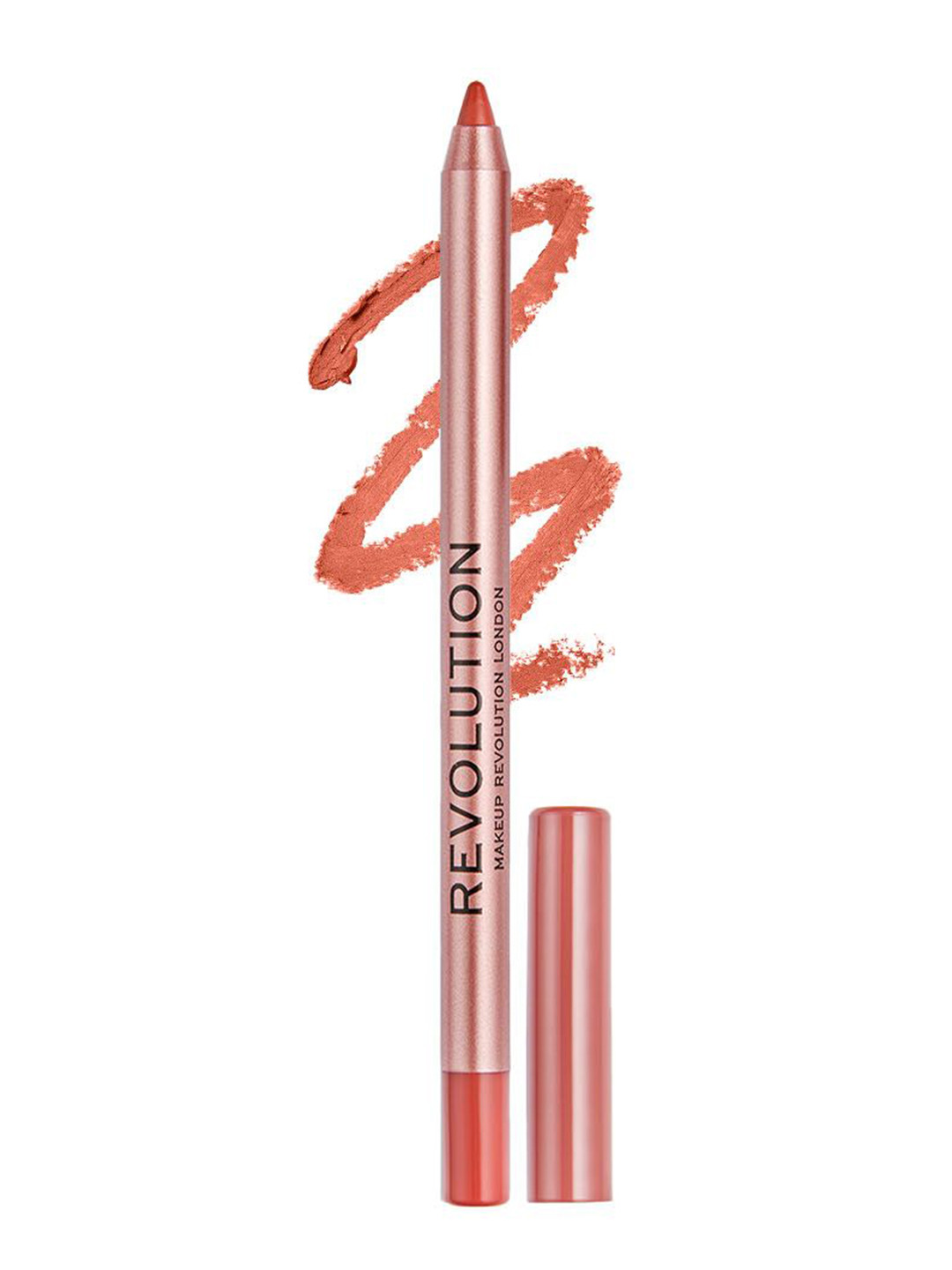 Makeup Revolution London Satin Kiss Lipliner 1g - Fling Deep Nude