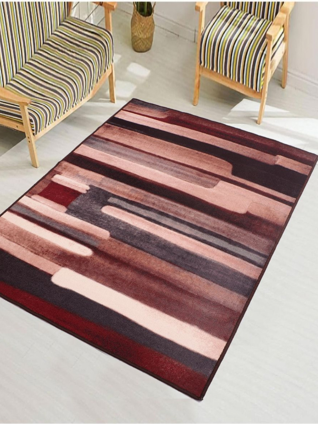 MODEFE Unisex Abstract Anti-Skid Loop Pile Carpet