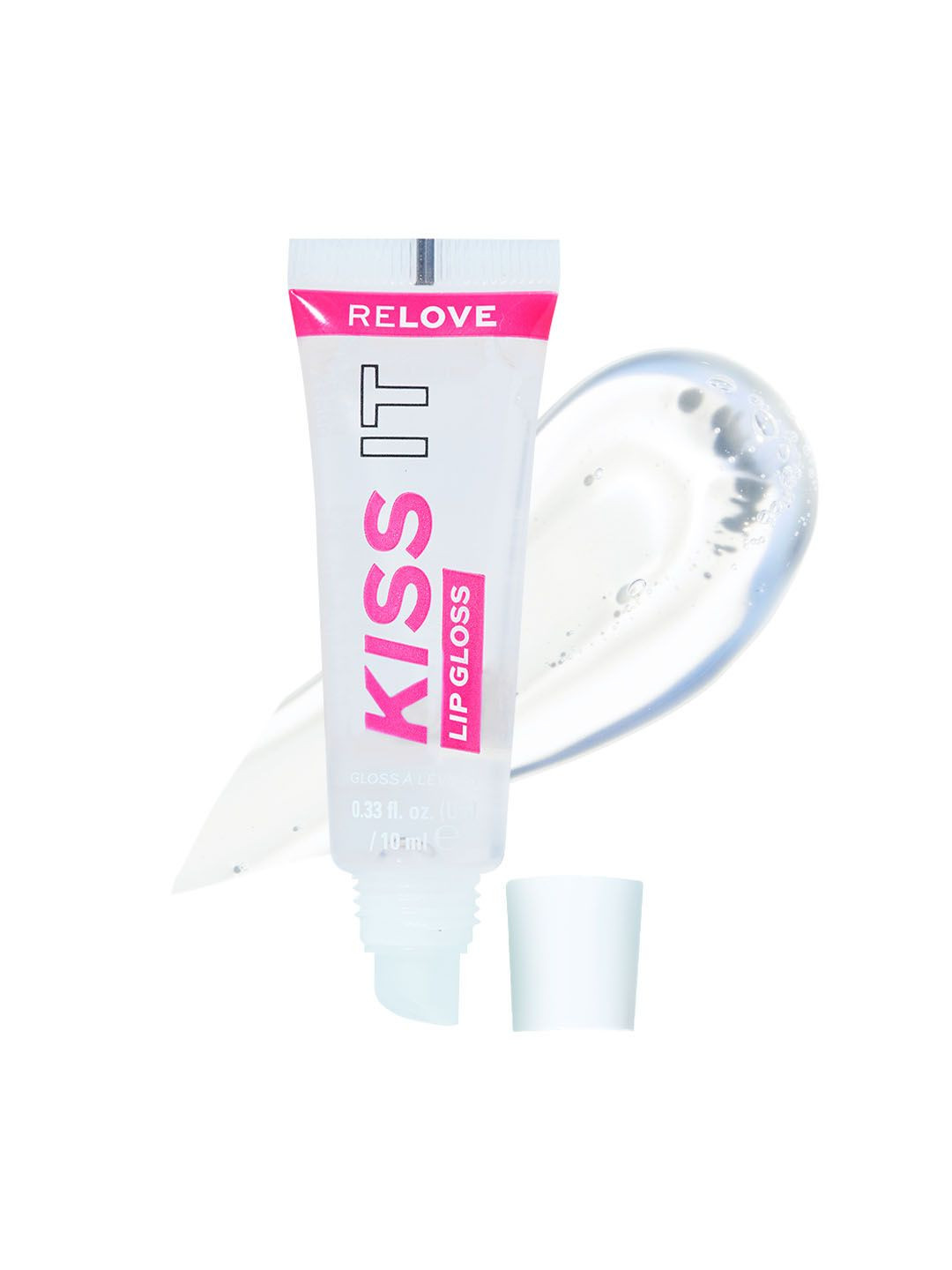 RELOVE Kiss It Long Lasting Lip Gloss - 10 ml - Sorbet Clear