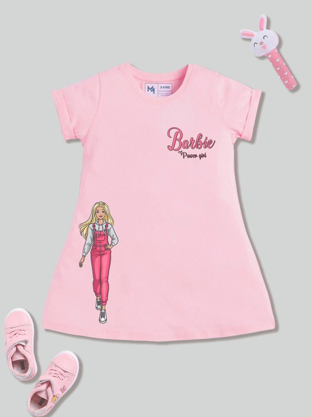 YK X Minute Mirth Print T-shirt Dress