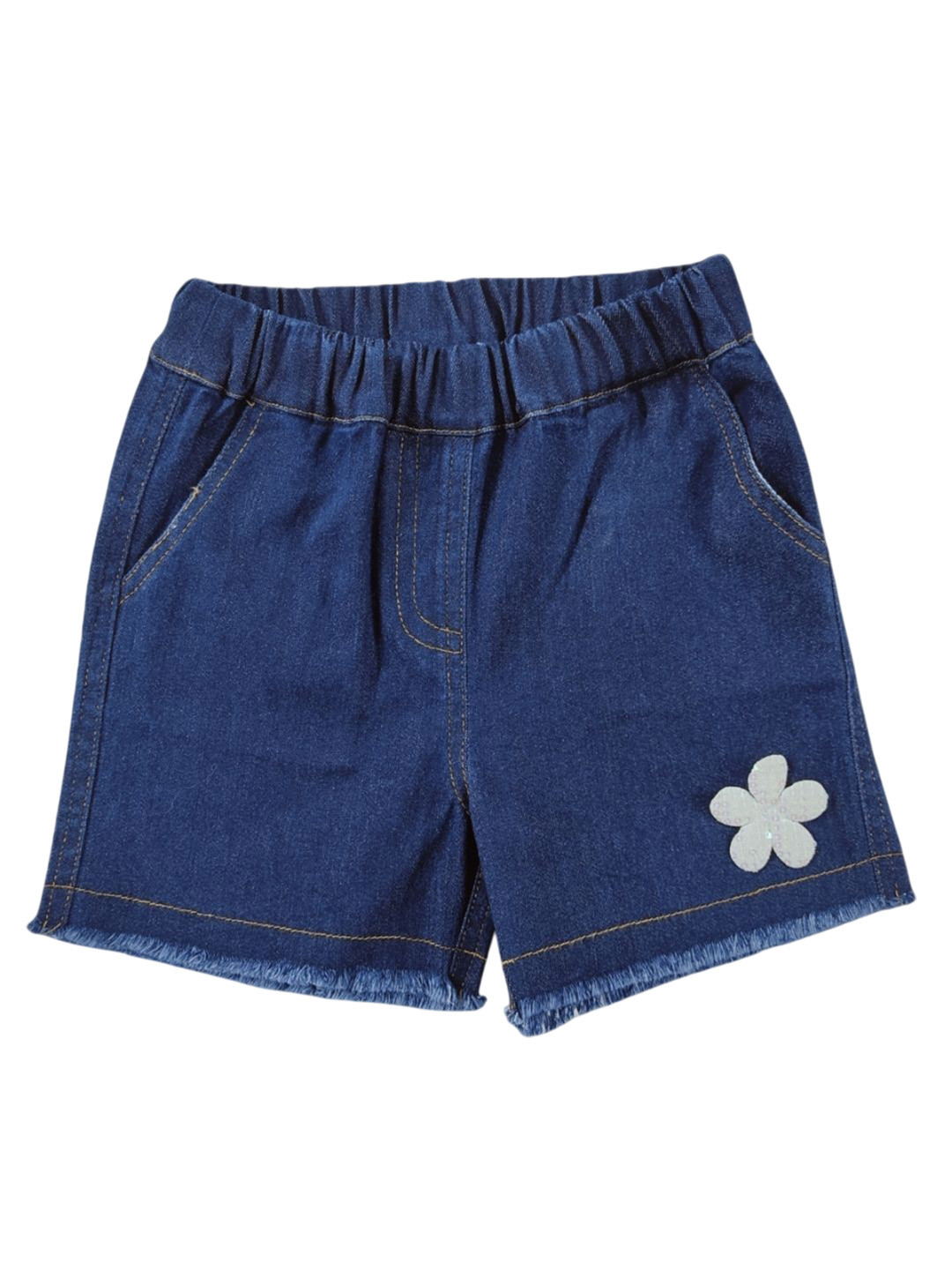 Creative Kids Girls Regular Fit Denim Shorts
