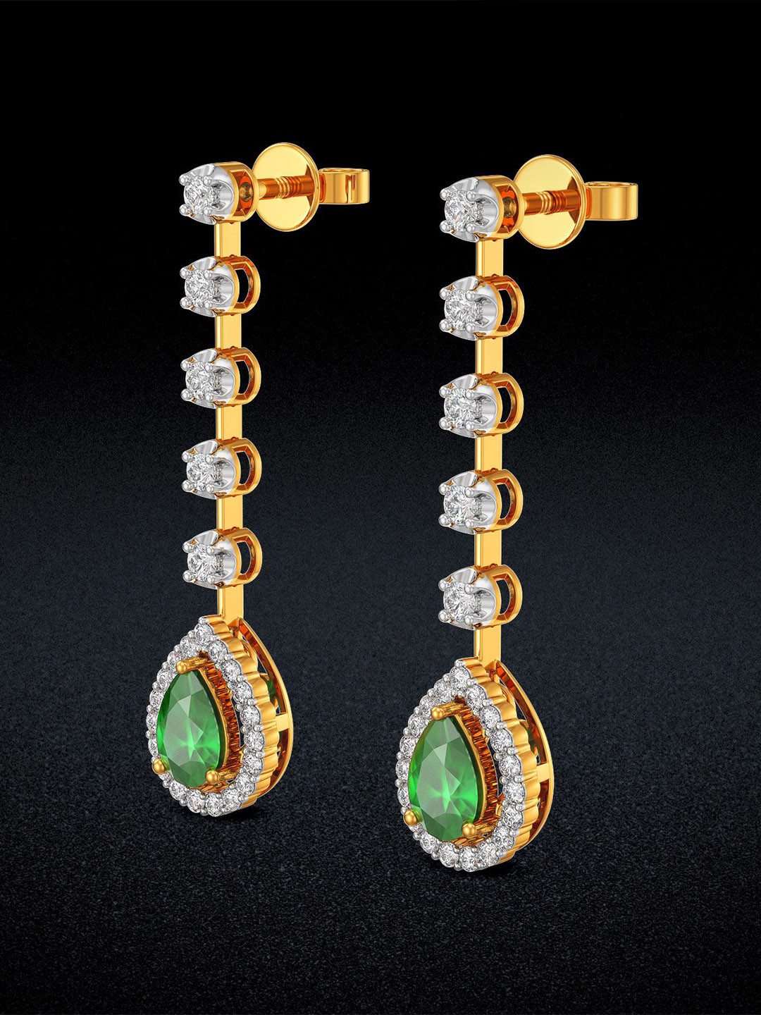 Joyalukkas Glistening Diamond Earrings