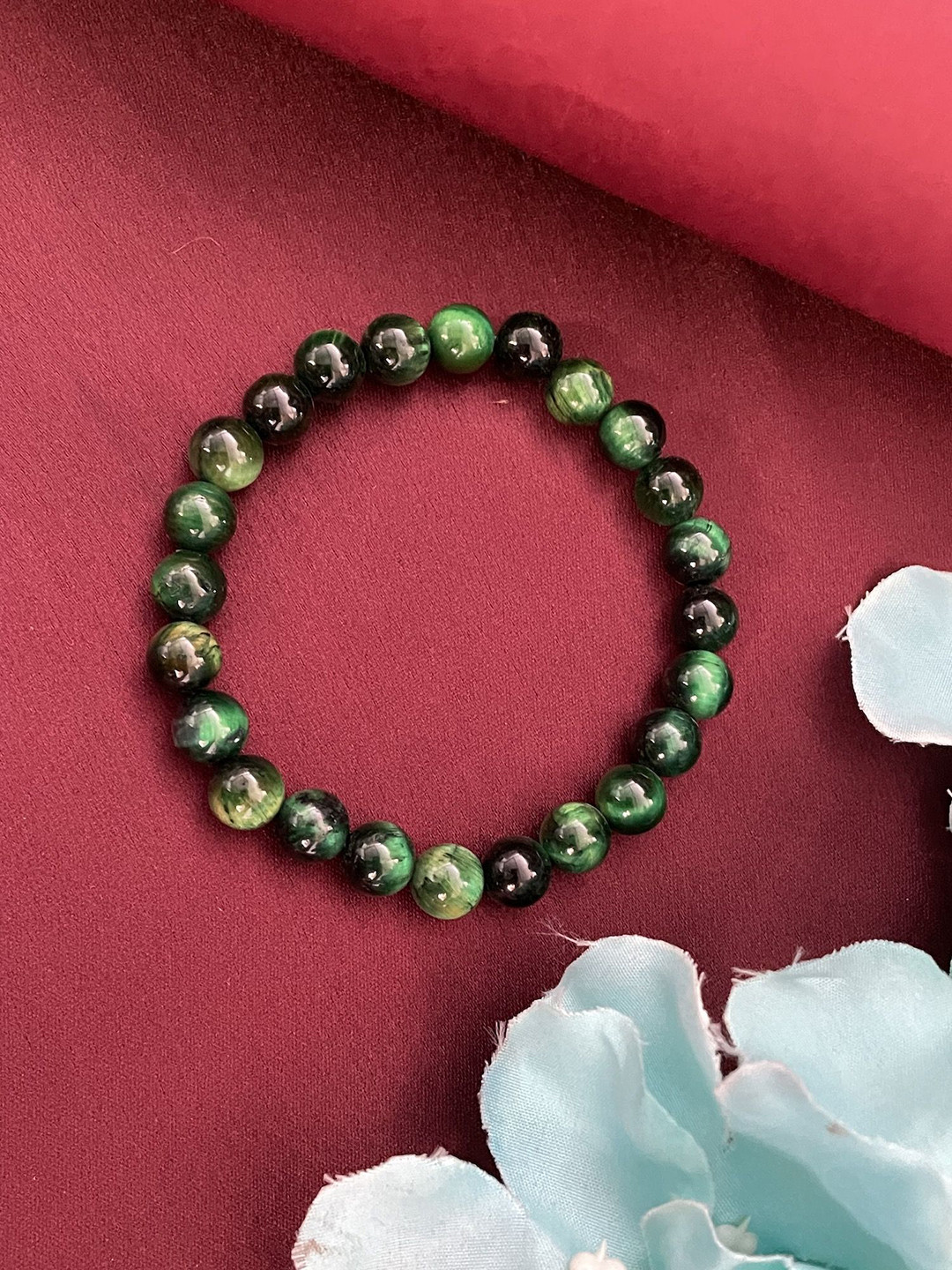 Digital Dress Room Malachite Rakhi Lumba Bracelet