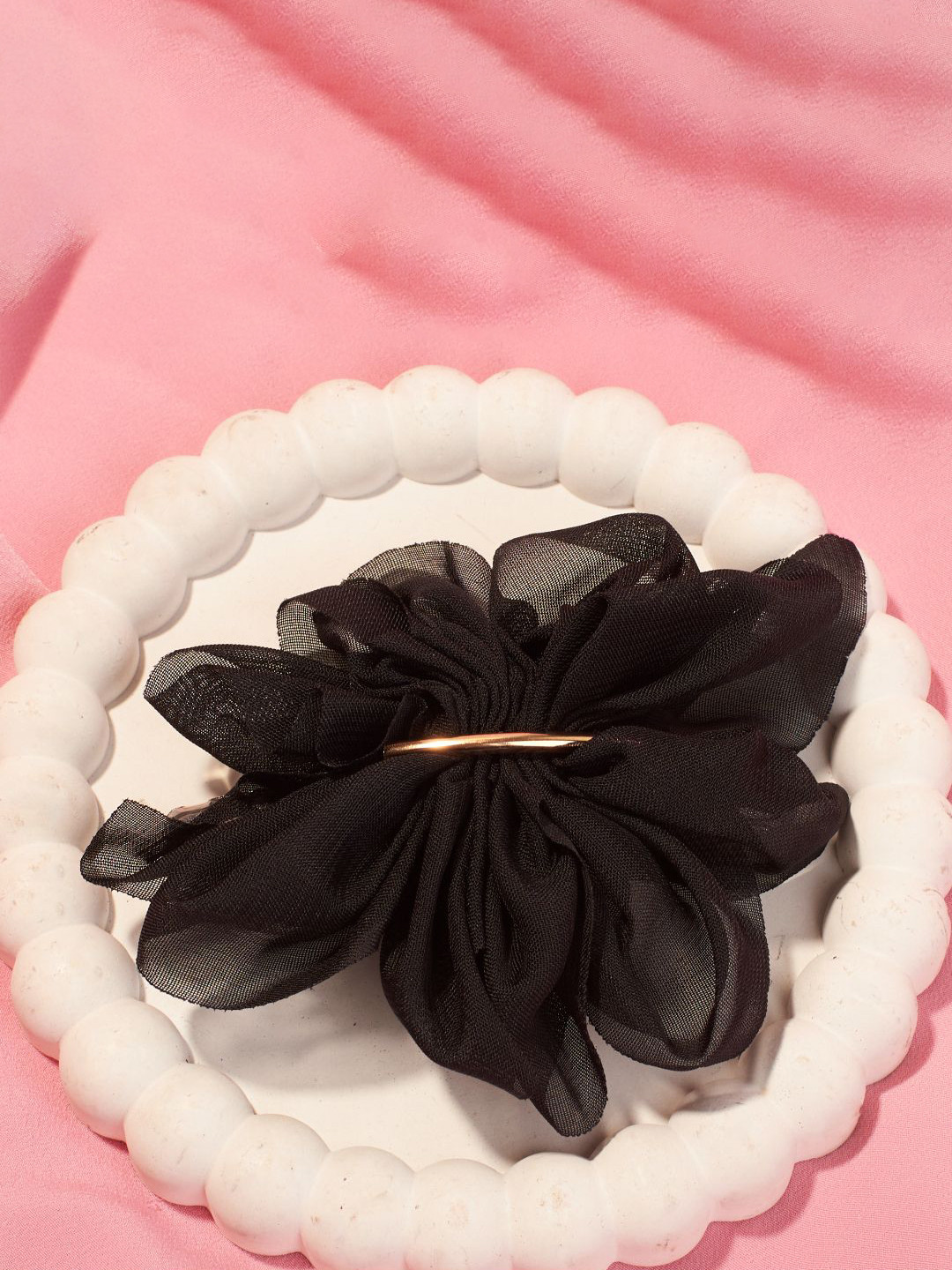 SALTY Midnight Ruffle Hair Pin for Women Hair Accessories