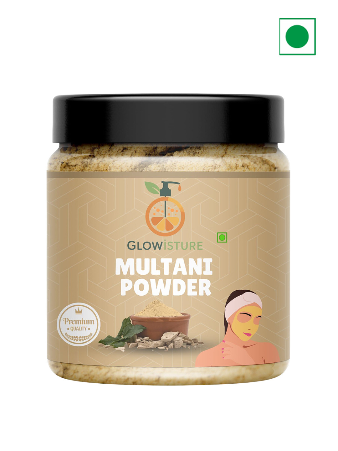 GLOWISTURE Multani Mitti Powder - 350 g