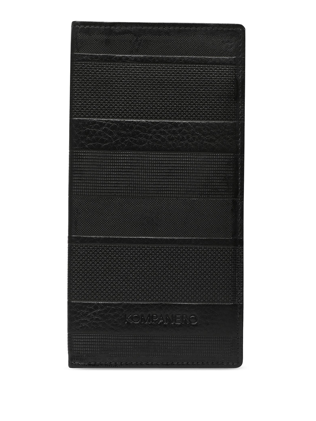 KOMPANERO Sebastian - The Travel Wallet Men Leather Textured Envelope