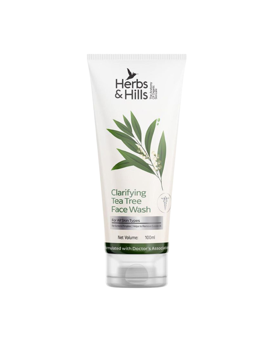 Herbs & Hills Clarifying Tea Tree Face Wash - 100 ml