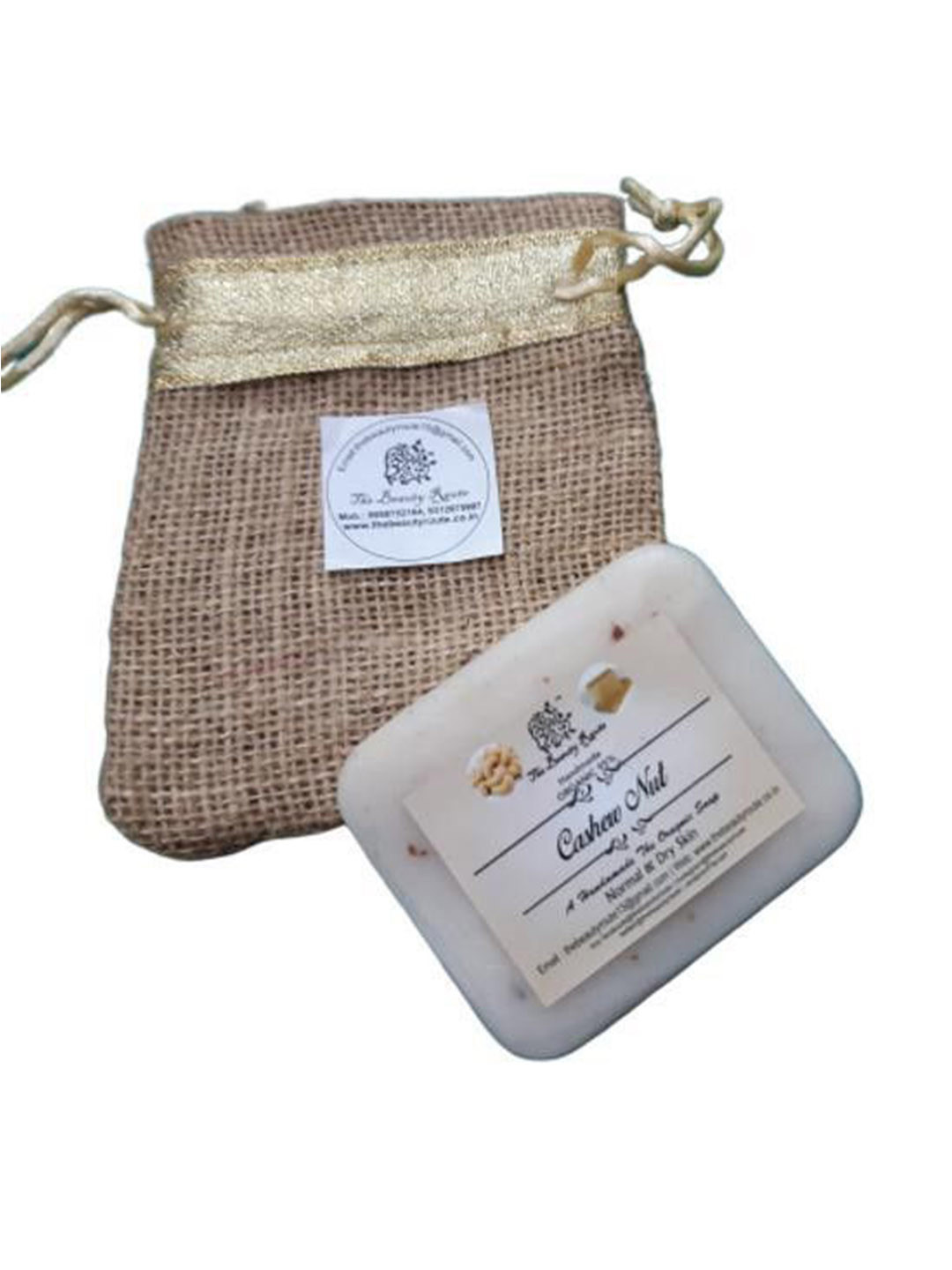 THE BEAUTY ROUTE Cashew Nut Soap - 100 g
