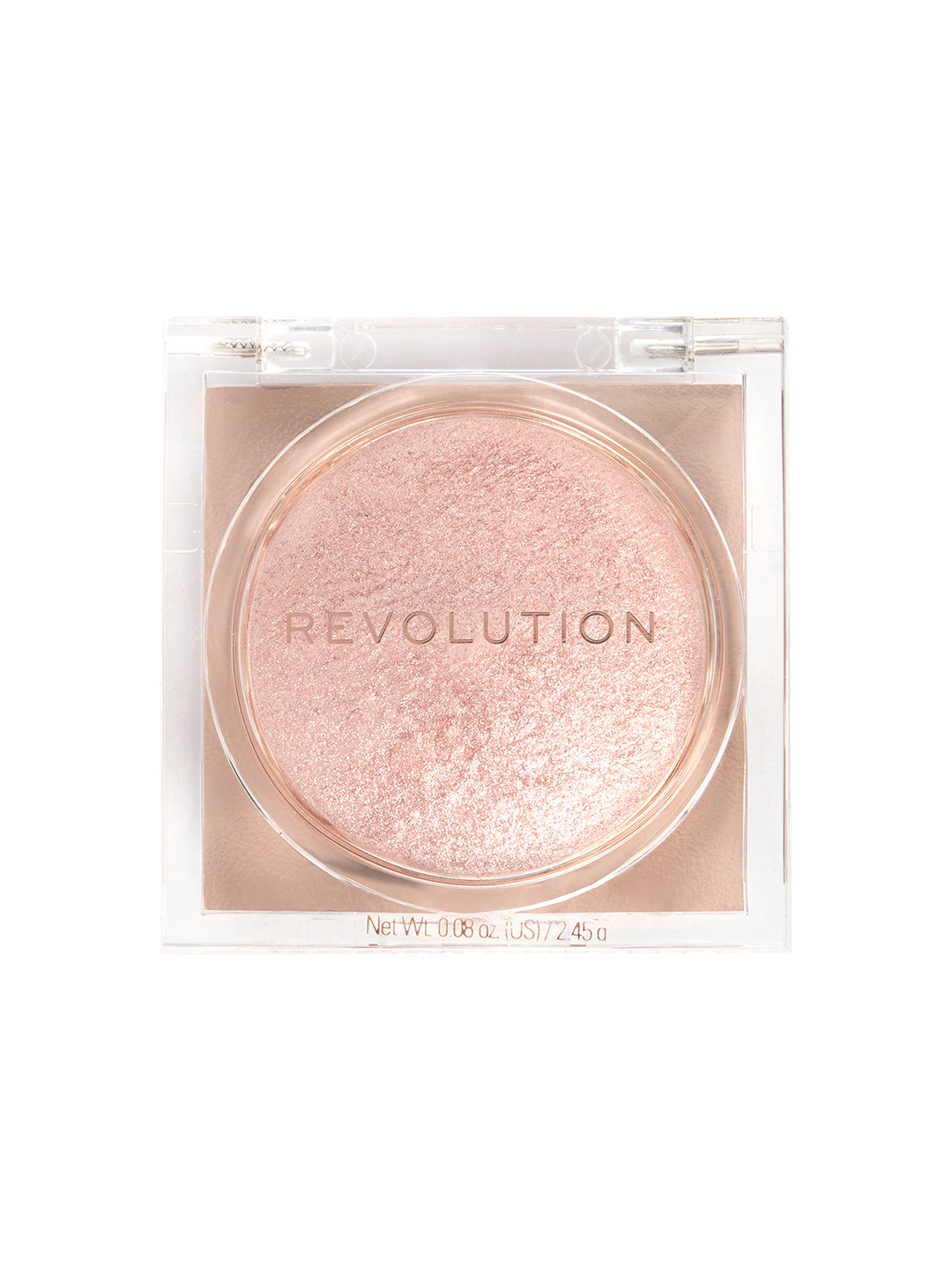 Makeup Revolution London Beam Bright Silky Powder Highlighter 2.45g - Rose Lustre