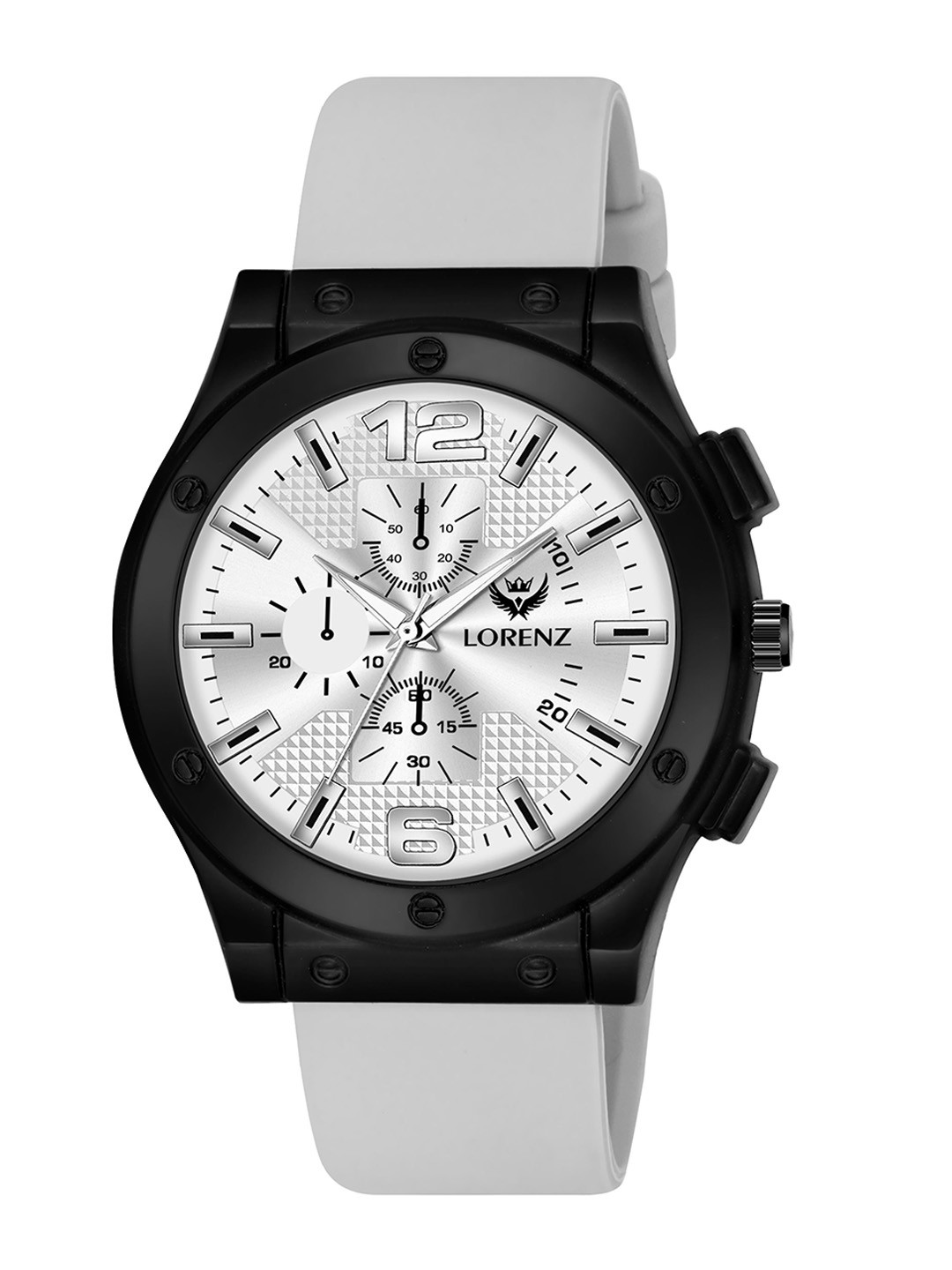 LORENZ Men Brass Dial & Straps Analogue Watch MK-4091R