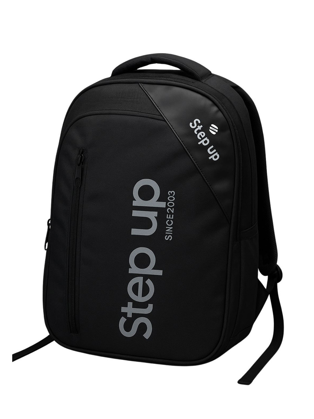 Vetocity Men Affluent Typography Printed Padded Shoulder ClimaCool Backpack