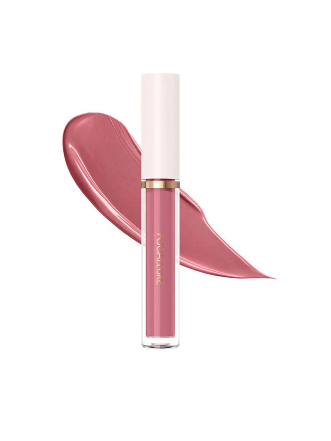 FOCALLURE Kiss Proof Liquid Lipstick - 2.8 g Shade - Dolce Doll - PK01
