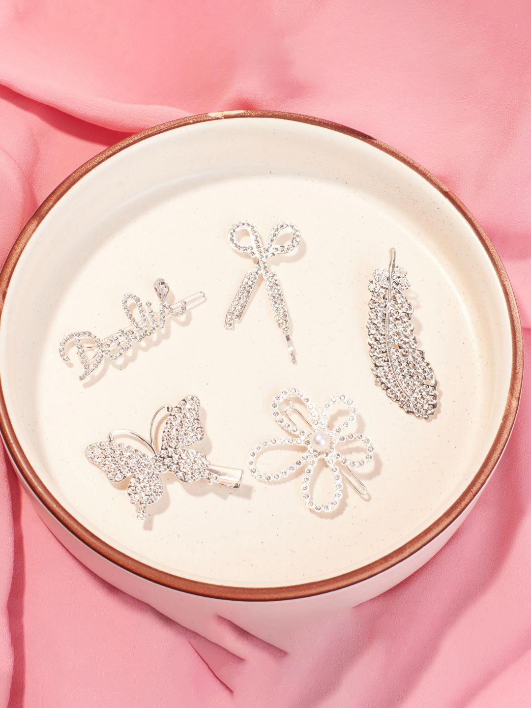 SALTY Set of 5 Lilo Hair Pins for Women Hair Accessories