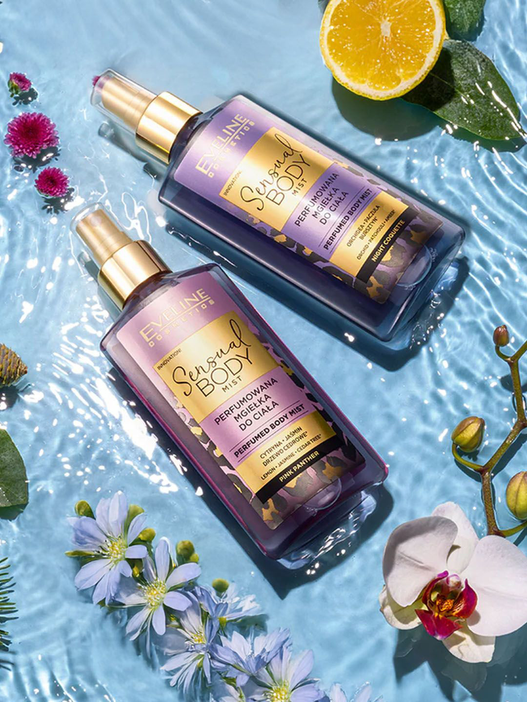 Eveline Cosmetics Sensual Body Mist Perfumed Body Mist- 150 ml- Night Coquette