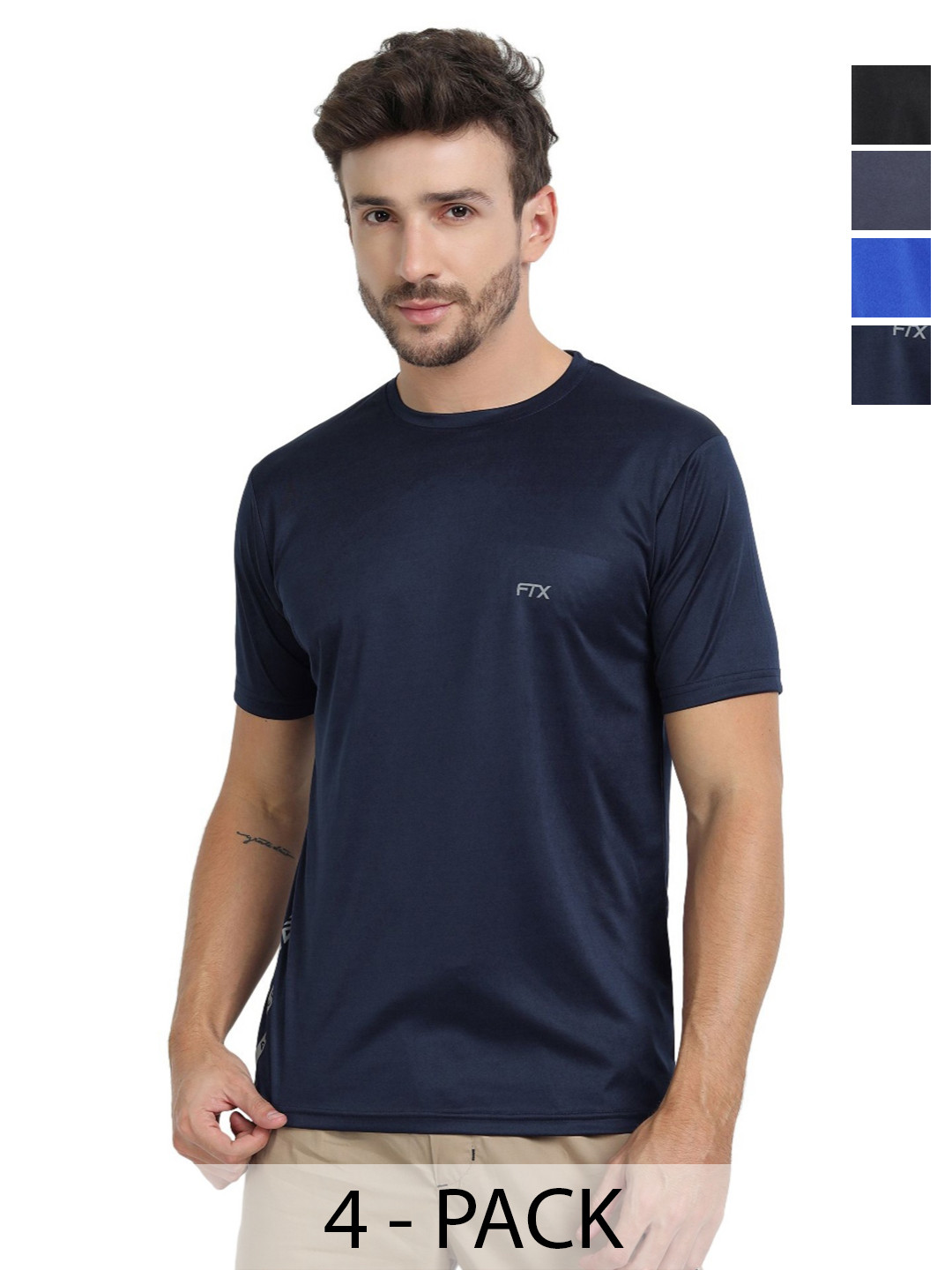 FTX Pack Of 4 Dri-FIT T-shirts