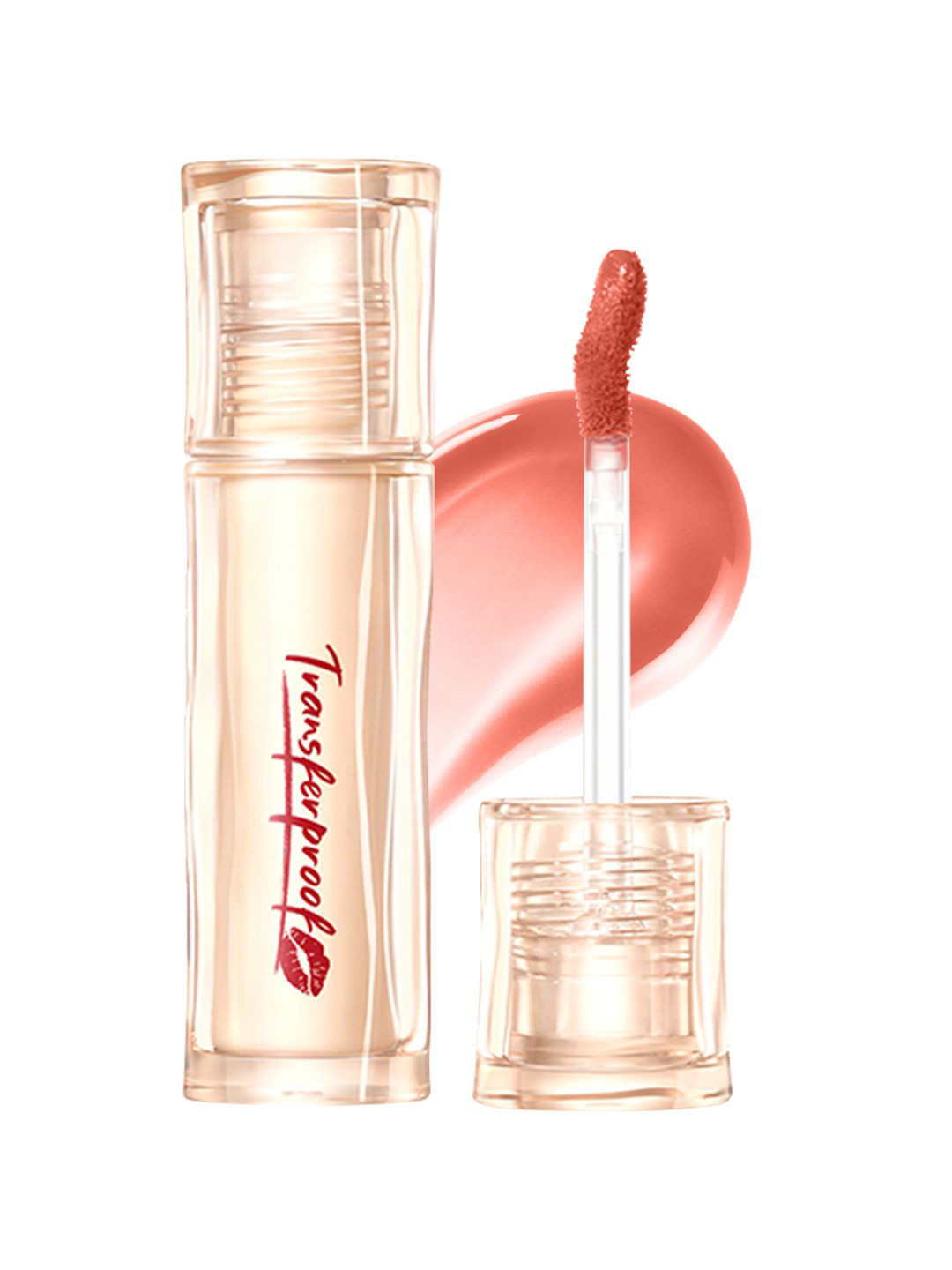 FOCALLURE Transferproof Watery Glossy Liquid Lipstick - 1.8 g - Berry Nude PK01