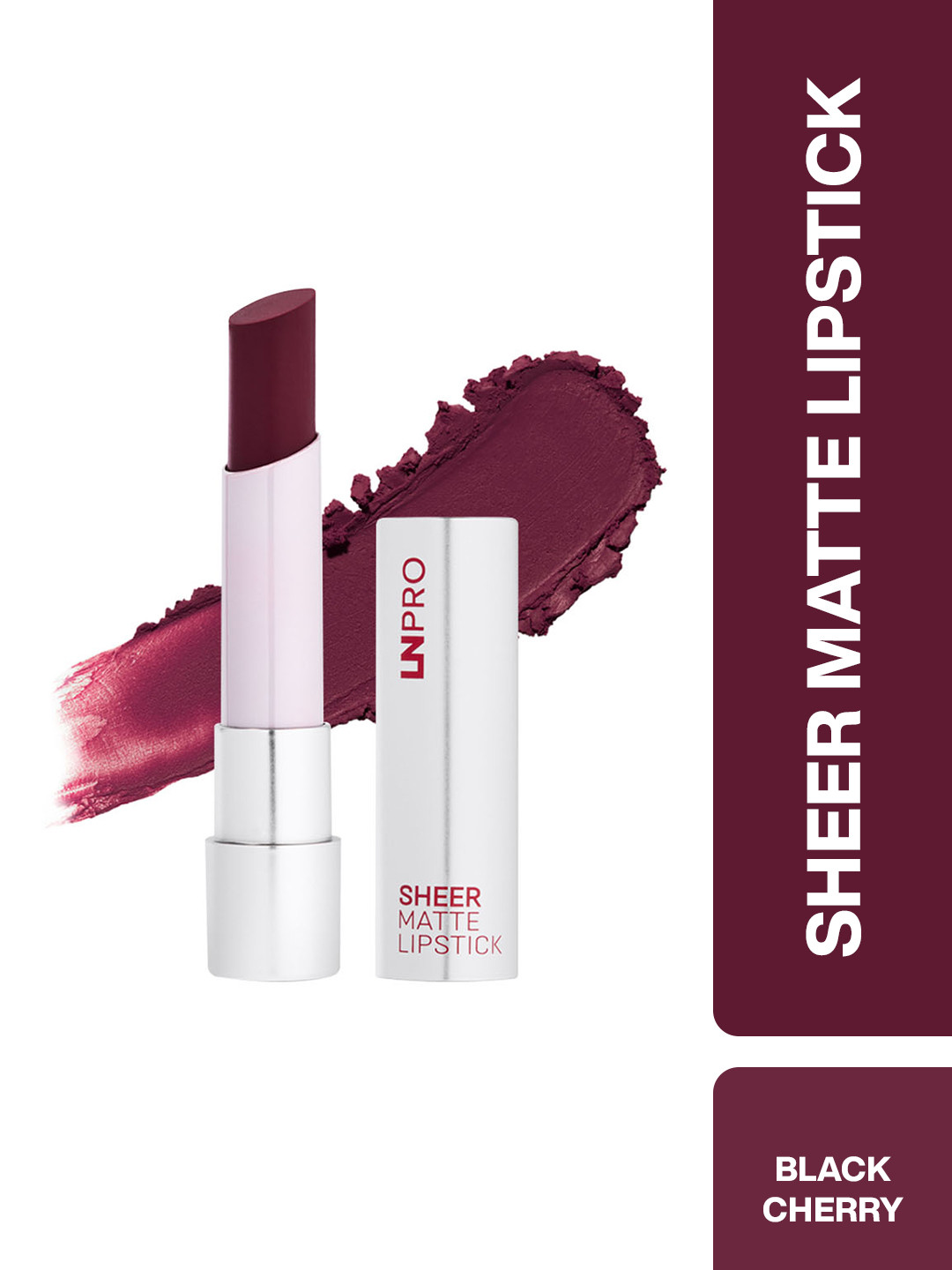 LN PRO Sheer Matte Weightless Lipstick - 3.5 g - Black Cherry 103