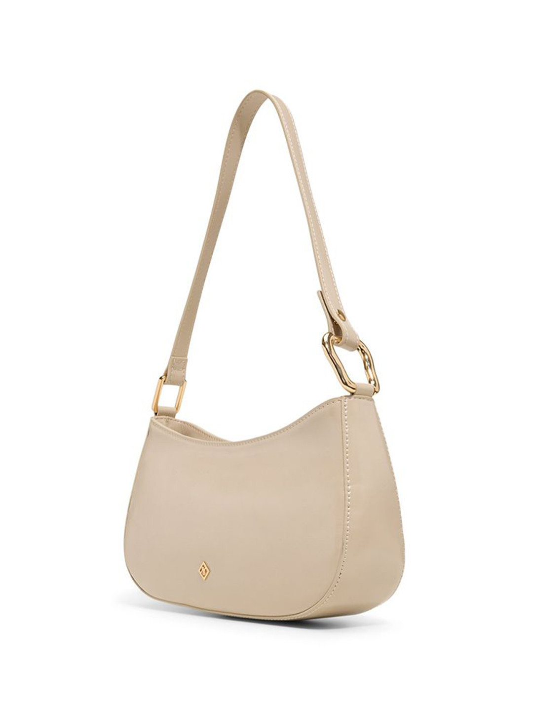 Call It Spring Women Solid Baguette Shoulder Bag