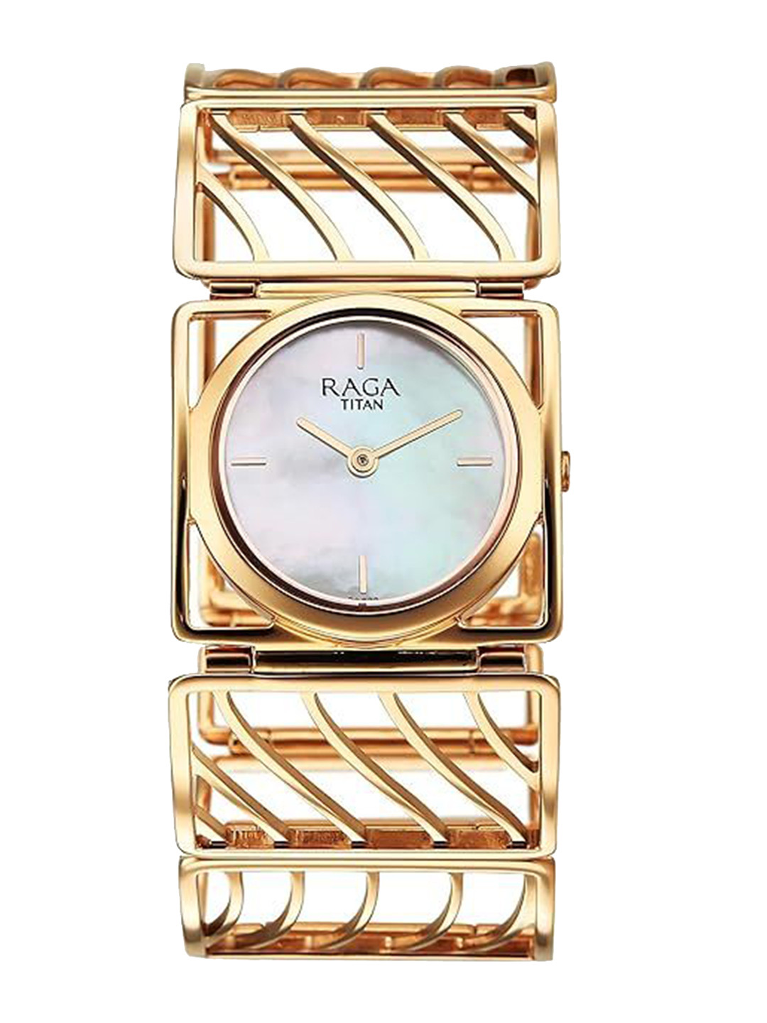 Titan Raga MOP Dial Stainless Steel Strap Watch For Women - 2769WM01