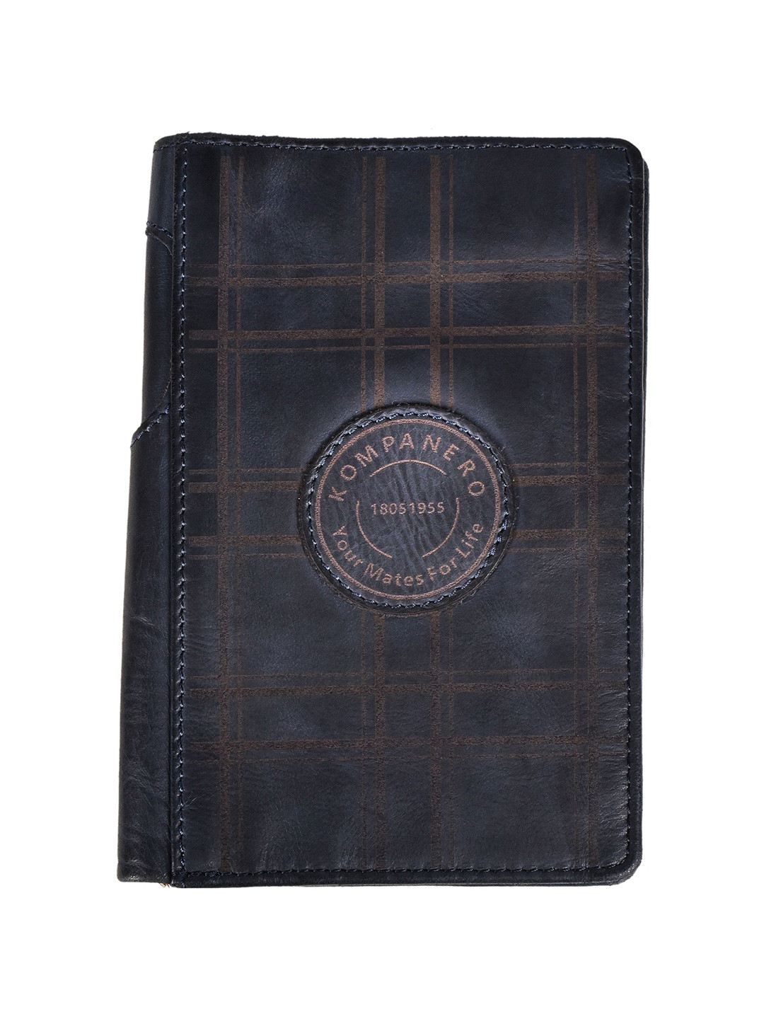 KOMPANERO Ternet The Travel Men Leather Two Fold Wallet
