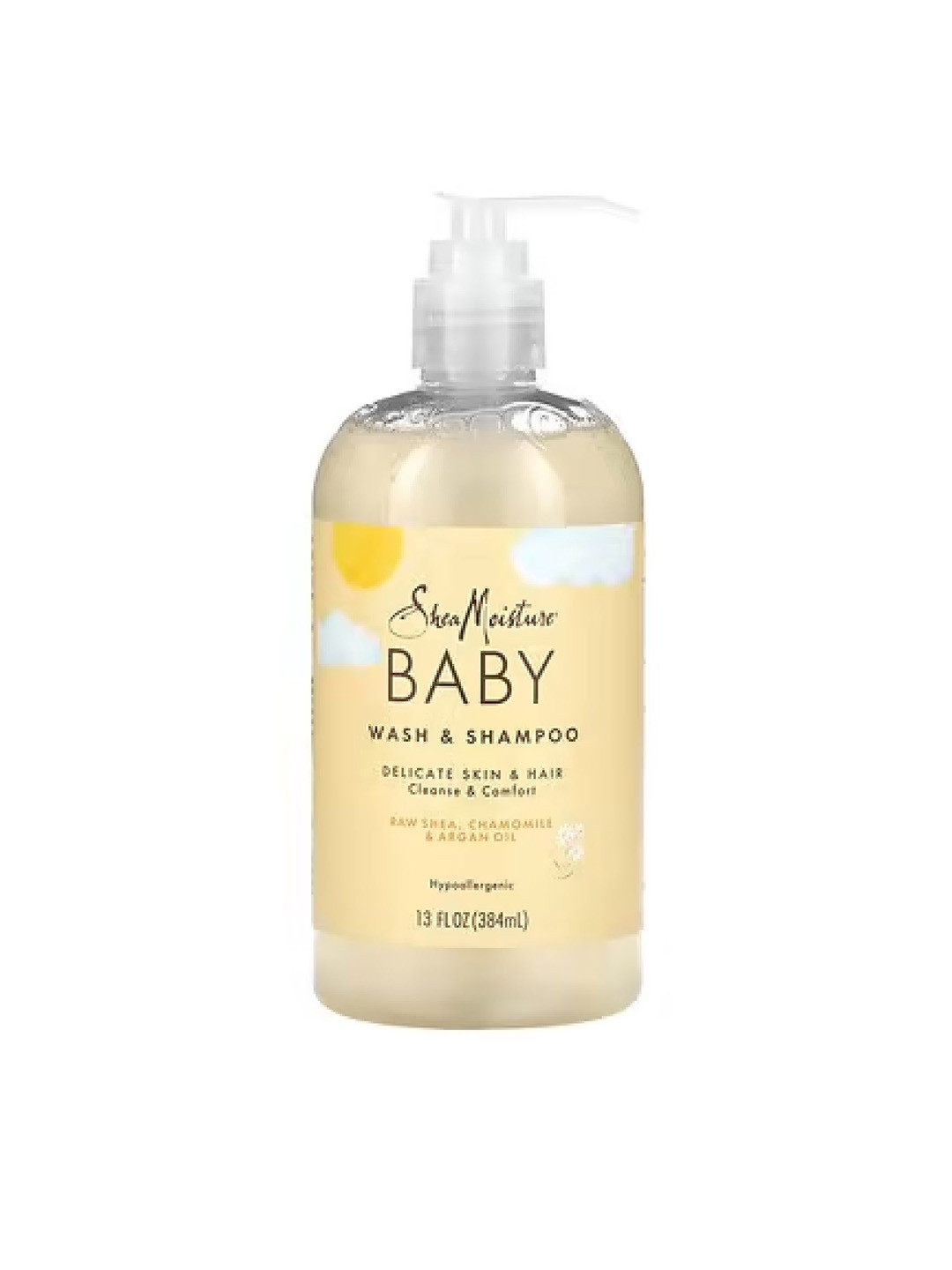 SHEA MOISTURE Coconut Oil Baby Wash And Shampoo - 384 ml