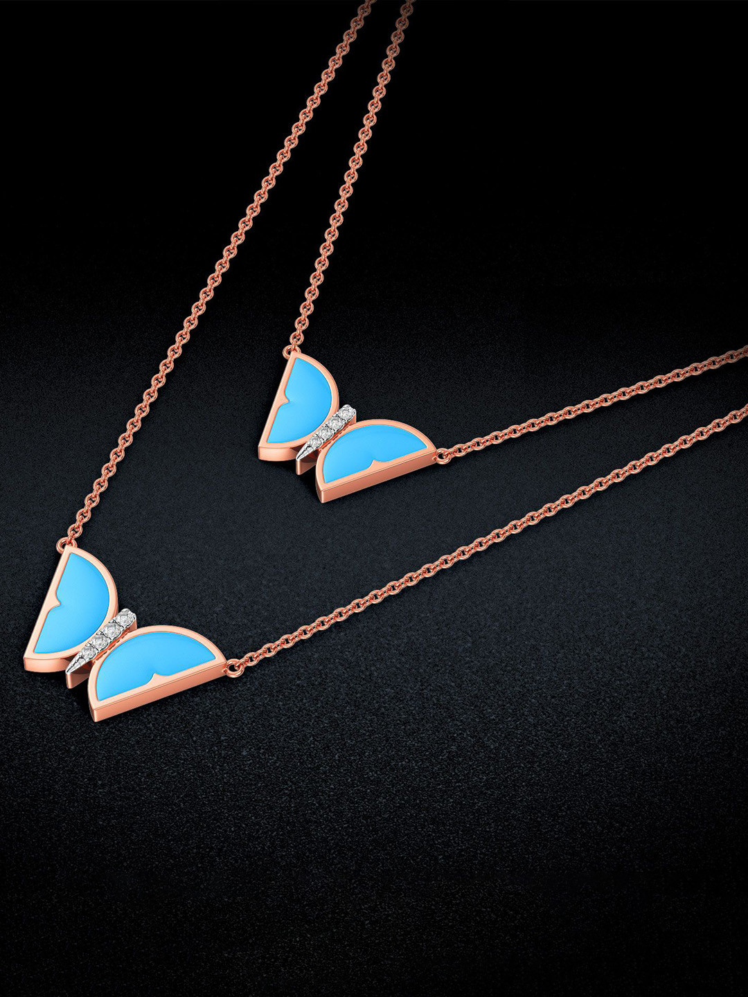 Joyalukkas Ocean Wing Diamond Necklace