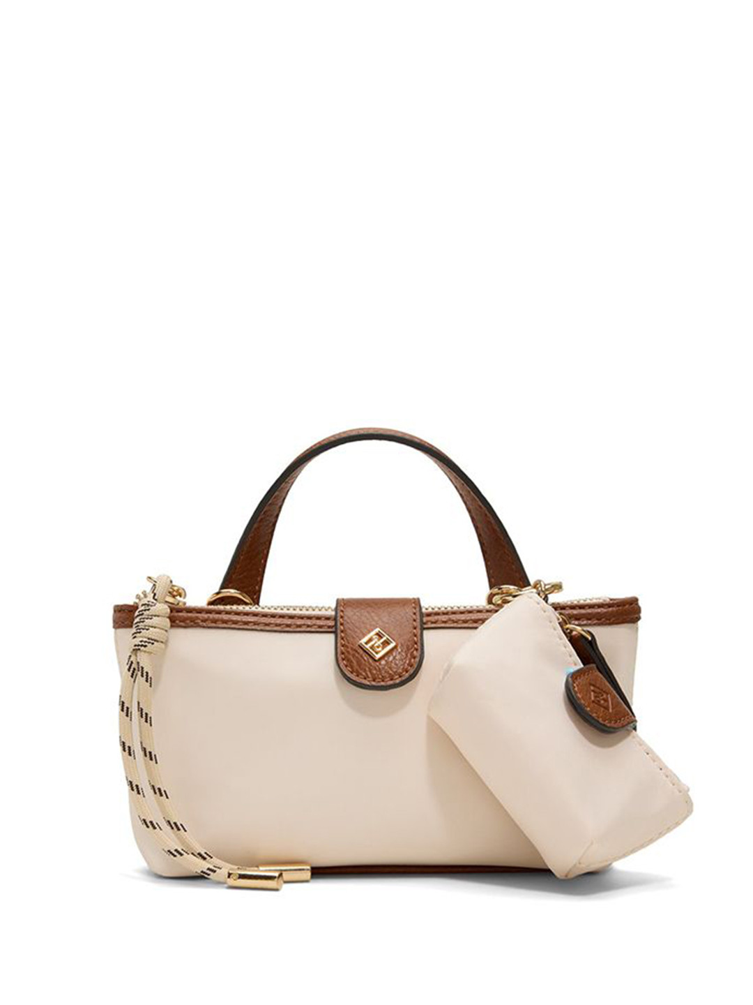 Call It Spring Structured with Tasselled Tote Bag