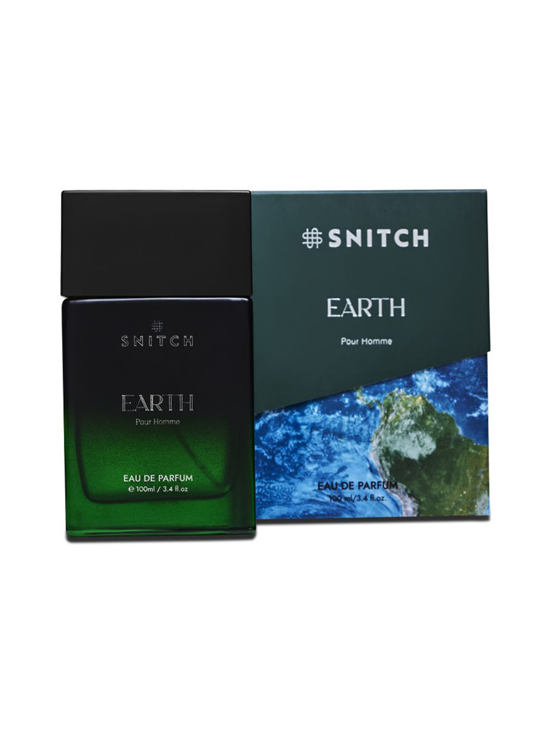 Snitch Men Earth Long Lasting Eau De Parfum - 100 ml