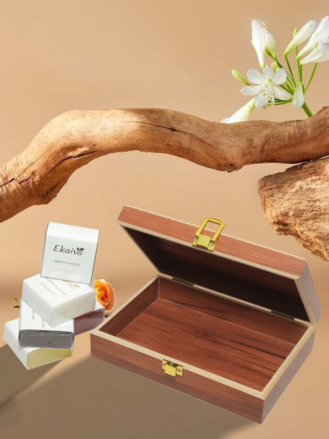 EKAIVA ORGANICS Set Of 6 bathing Bars - 50 g Each