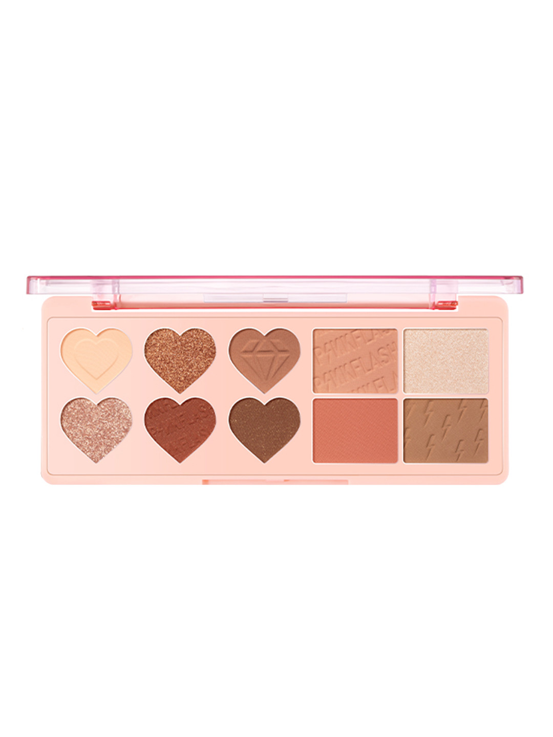 PINKFLASH Velvety Soft & Lightweight Multi Face Palette 6g - Caramel 3