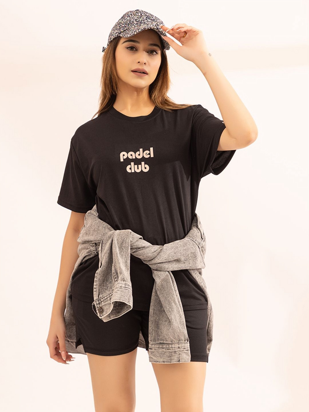 ARMISTO Pack Of 2 Typography Printed Drop Shoulder Oversized Tennis Dri Fit T-shirts