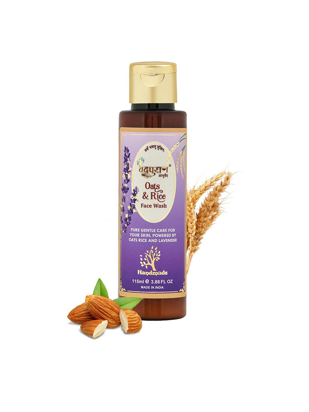 VEDPURAN Oats & Rice Face Wash - 115 ml