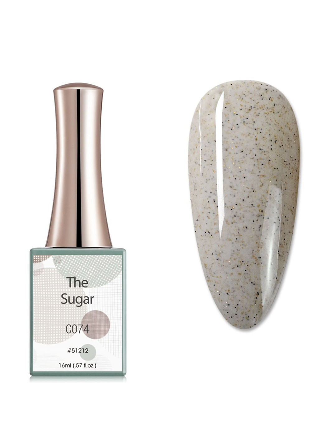 BELLE GAGA Sugar Series UV LED Gel Nail Polish - 16 ml - Shade - C074
