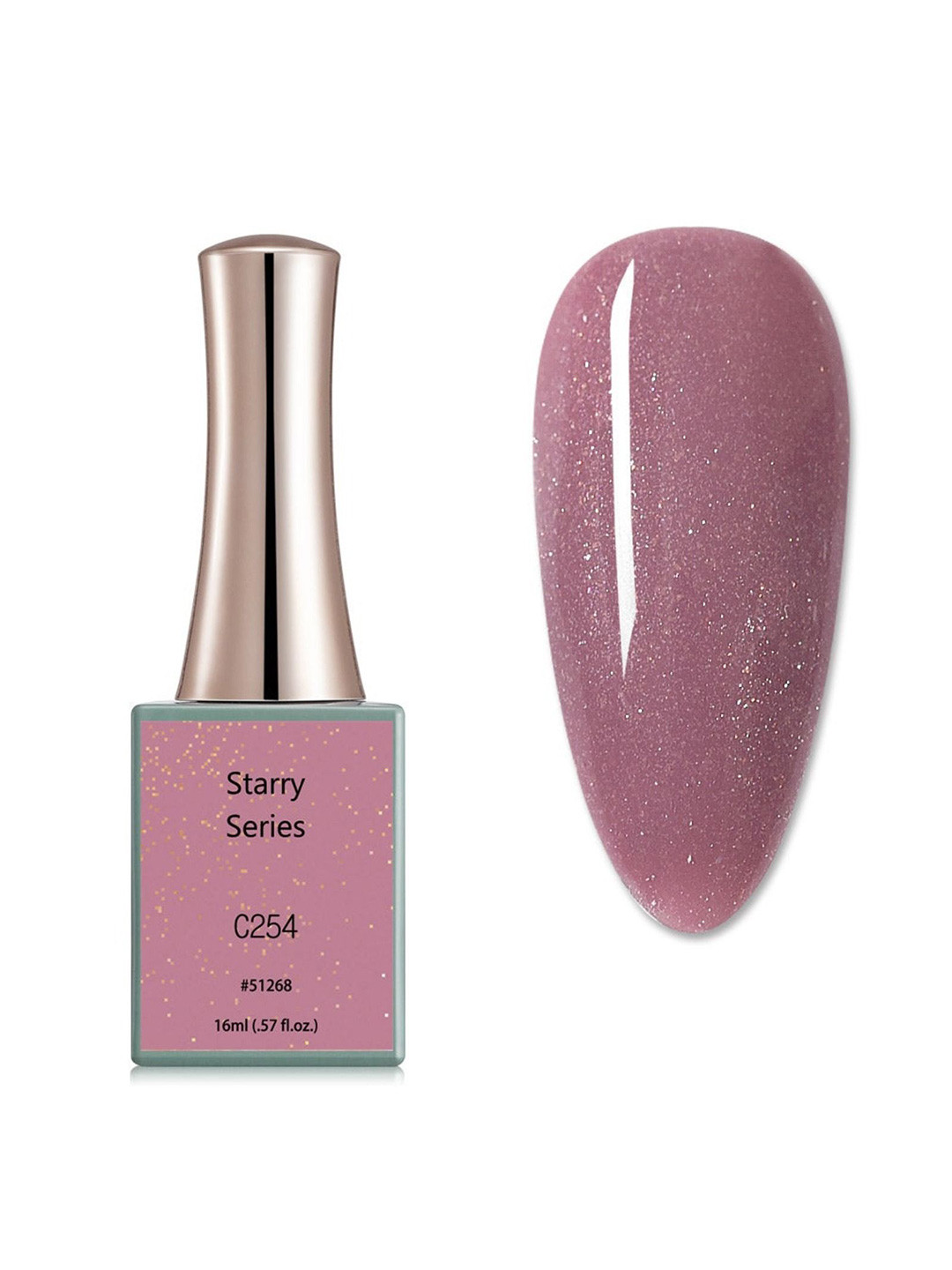BELLE GAGA Sterry Series UV LED Gel Nail Polish - 16 ml - Shade - BG-C254