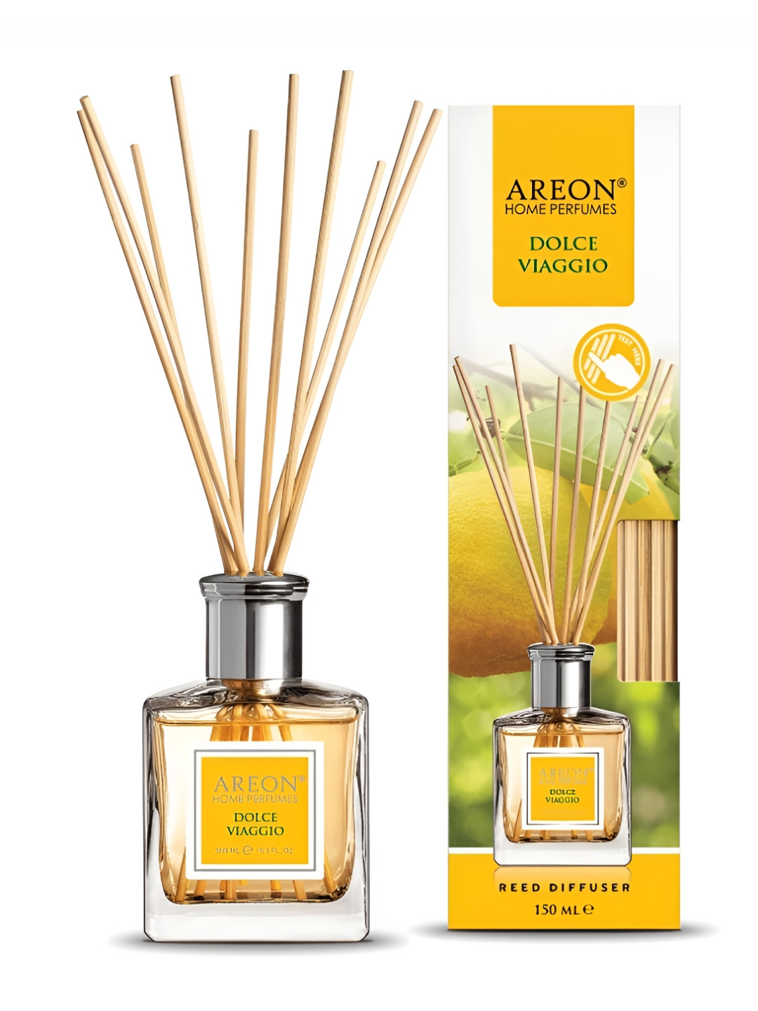 AREON Yellow & White Dolce Viaggion Home Perfume Sticks 150ml