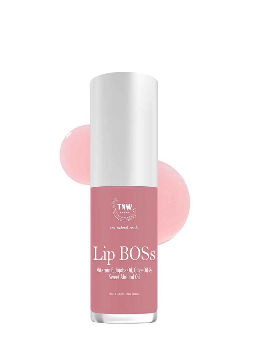 TNW the natural wash Long Lasting Lip Boss Lip Oil 5 ml - Pinky Promise